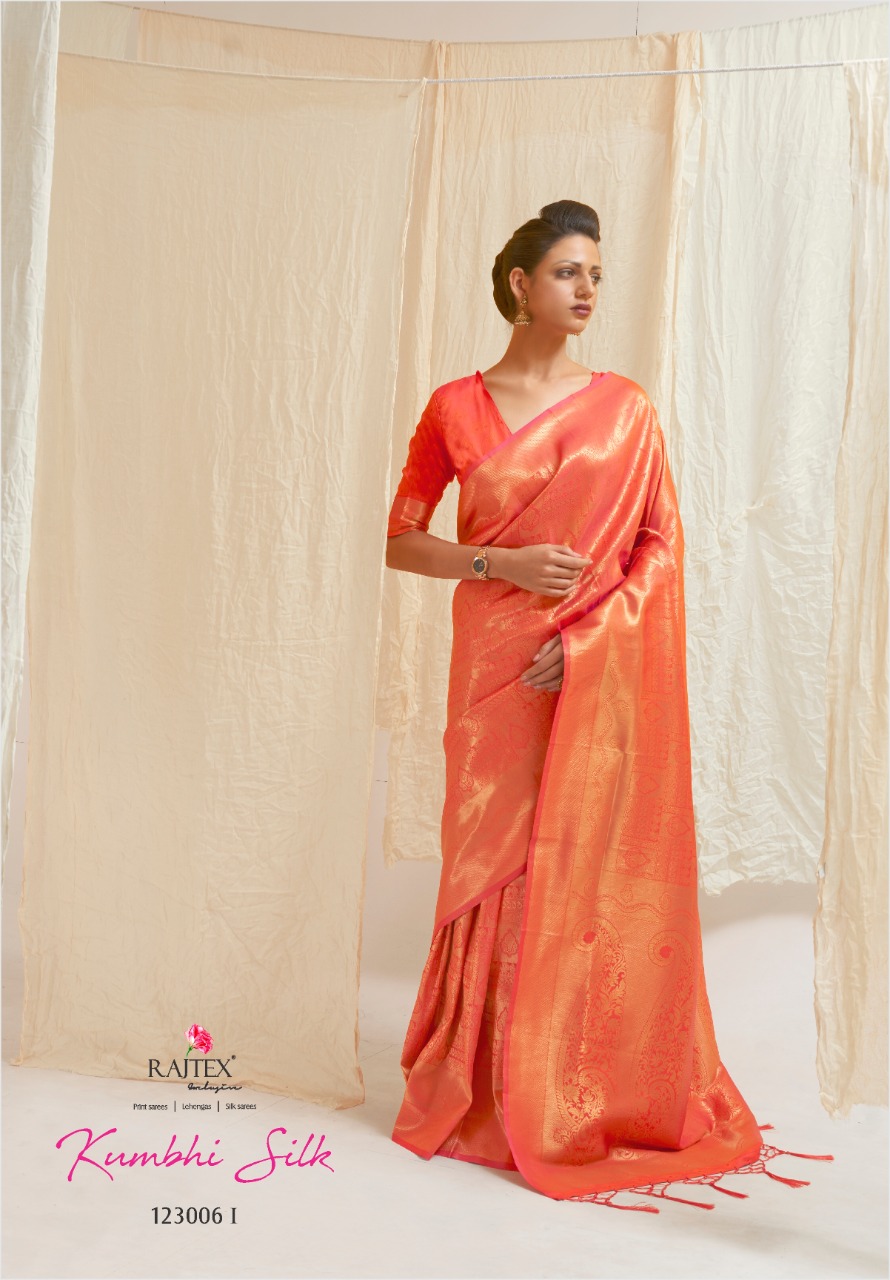 KHUMBHI BY RAJTEX  SILK DESIGNER SAREES