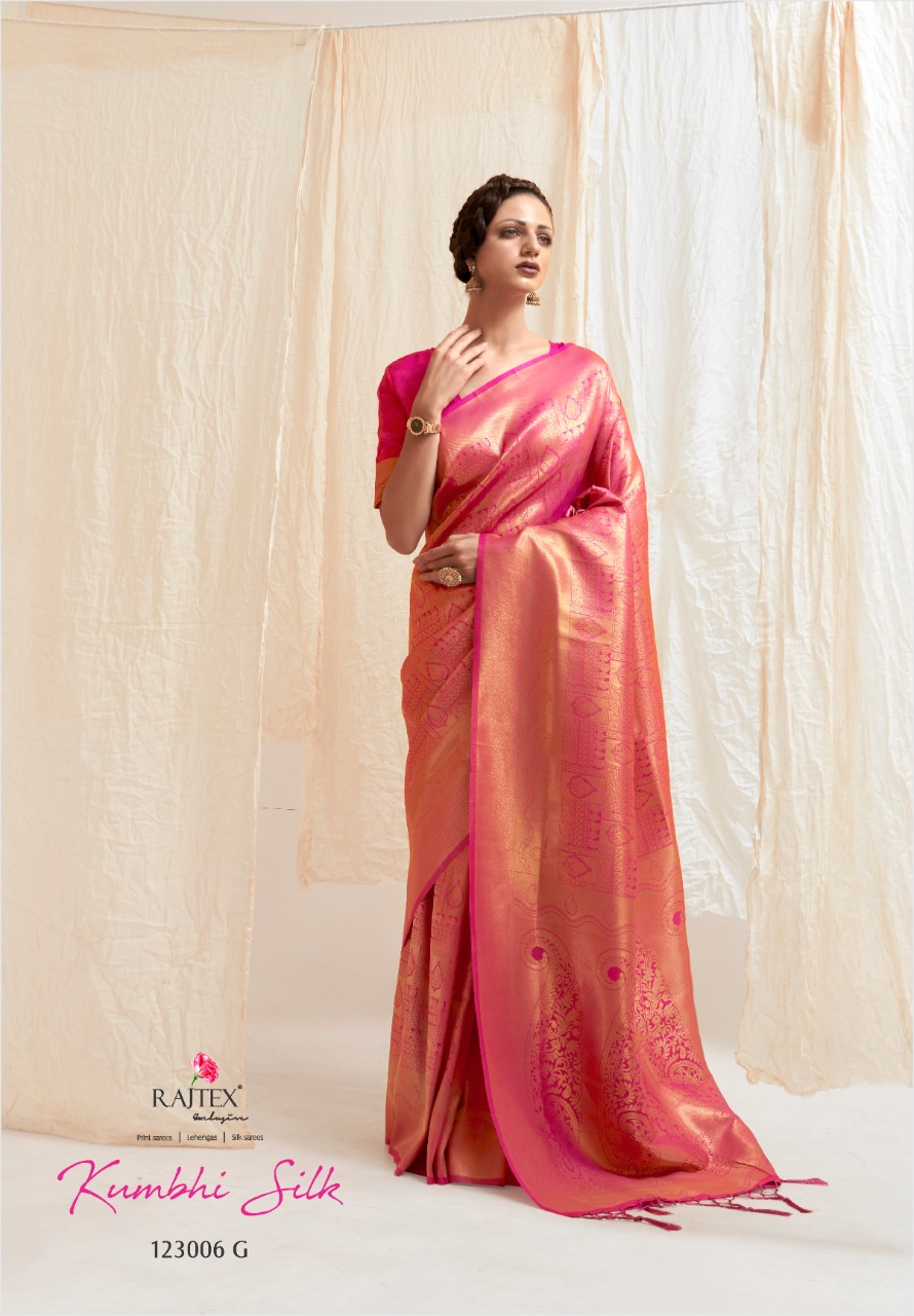 KHUMBHI BY RAJTEX  SILK DESIGNER SAREES