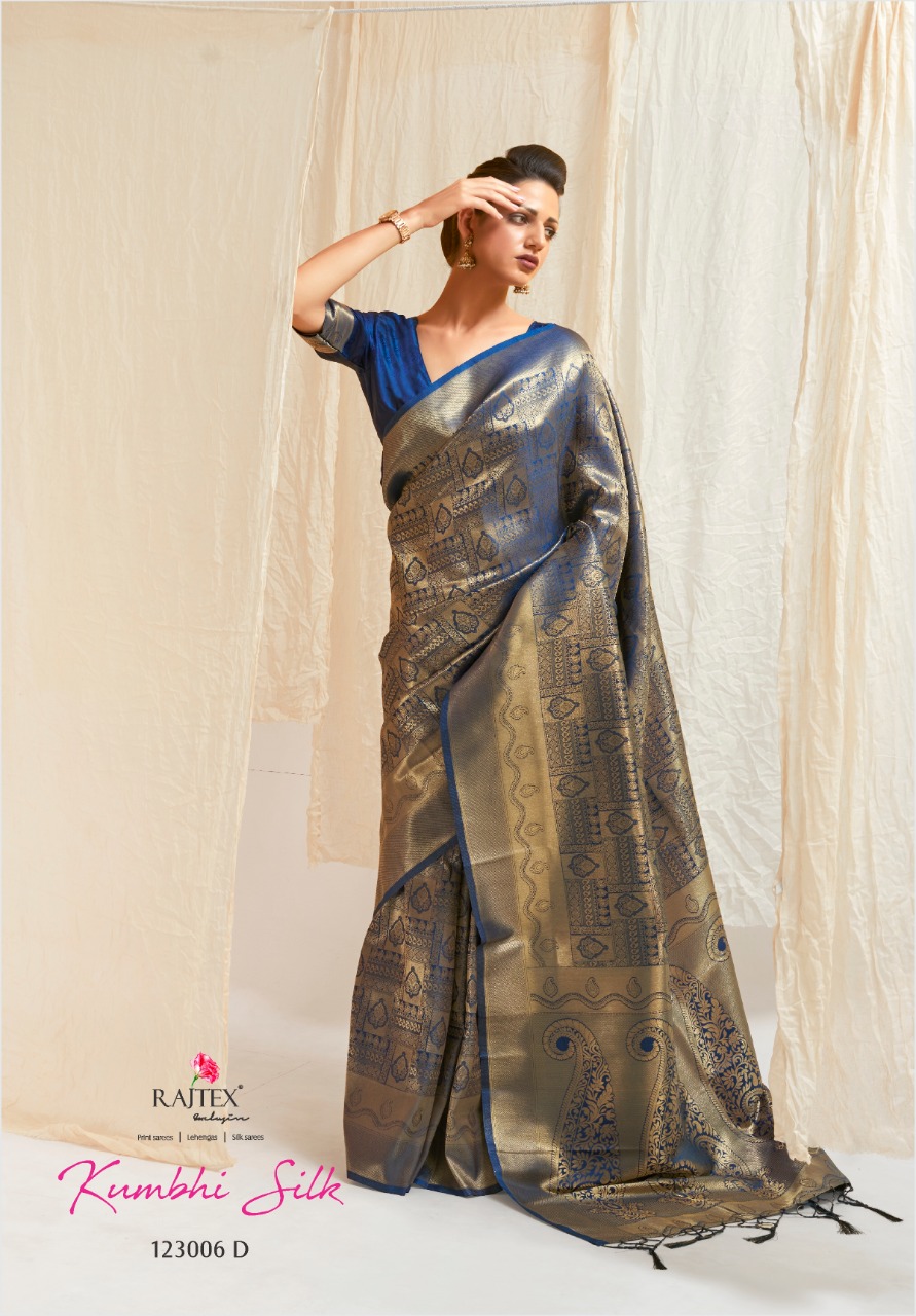 KHUMBHI BY RAJTEX  SILK DESIGNER SAREES
