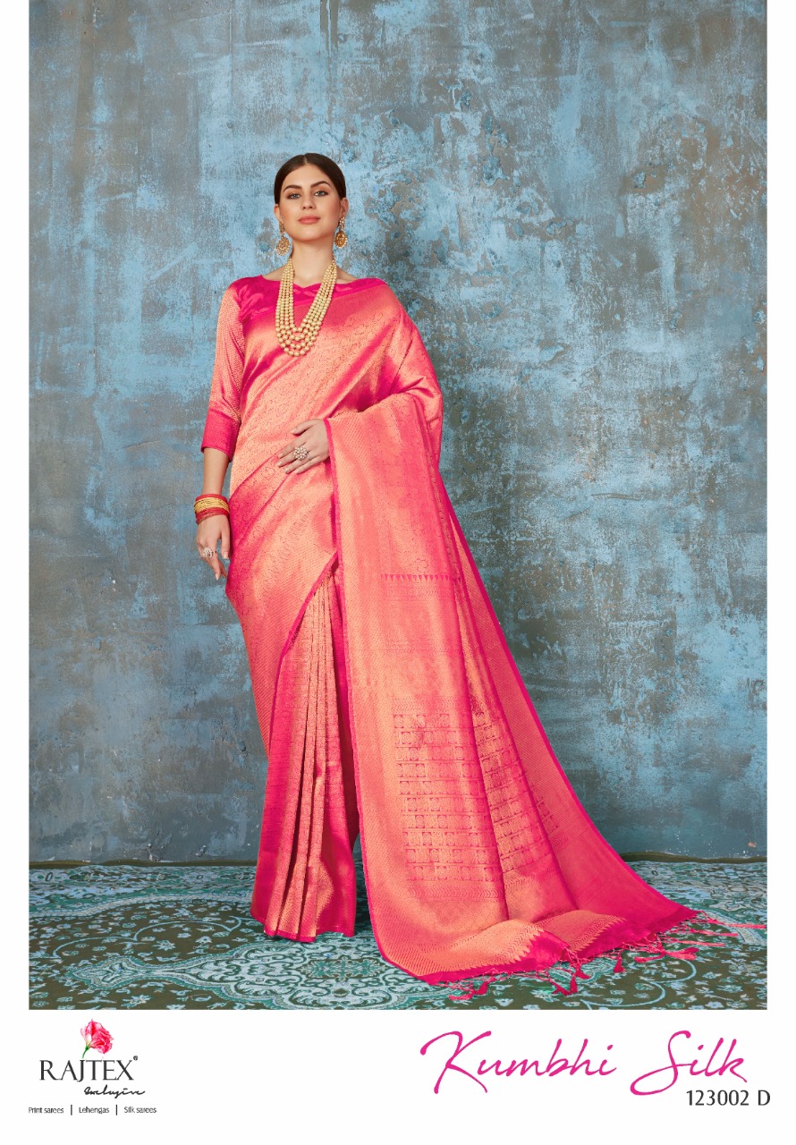 KHUMBHI BY RAJTEX  SILK DESIGNER SAREES