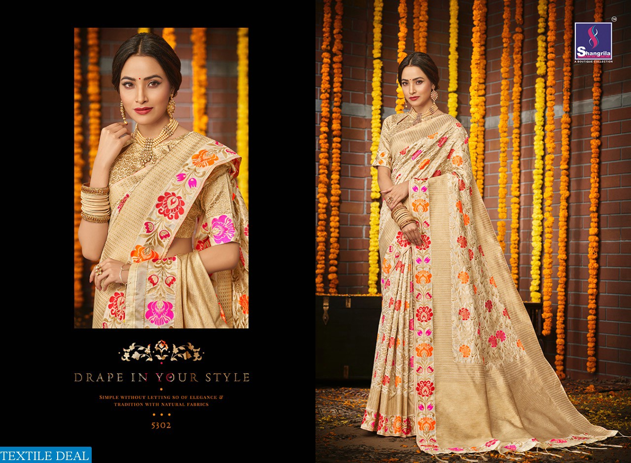 KHUSHI SILK JARI SIMPLE EXCLUSIVE DESIGN SAREE COLLECTION