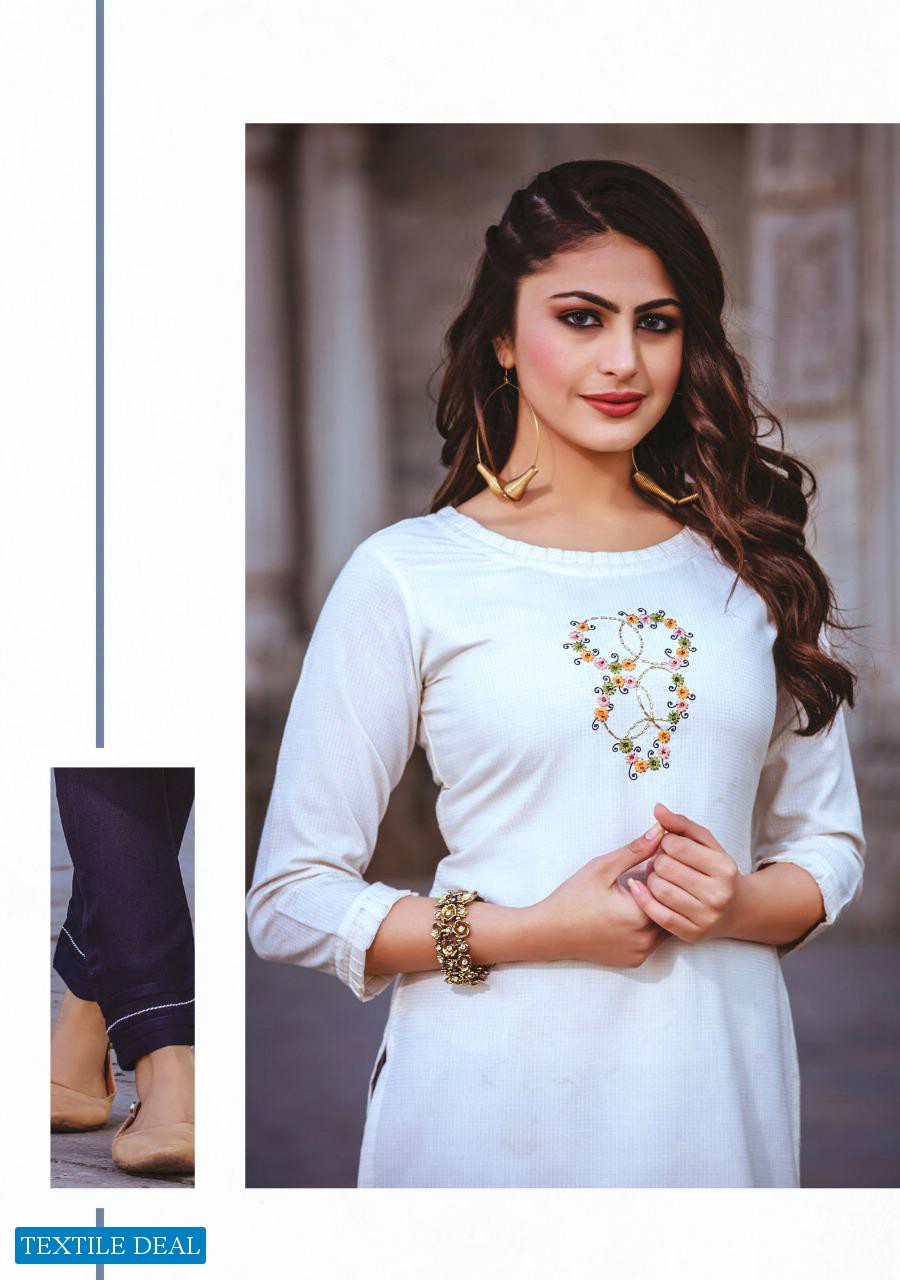 KIANA PRESENT SOULMATE RAYON DESIGNER TOP WITH PANT WHOLESALER