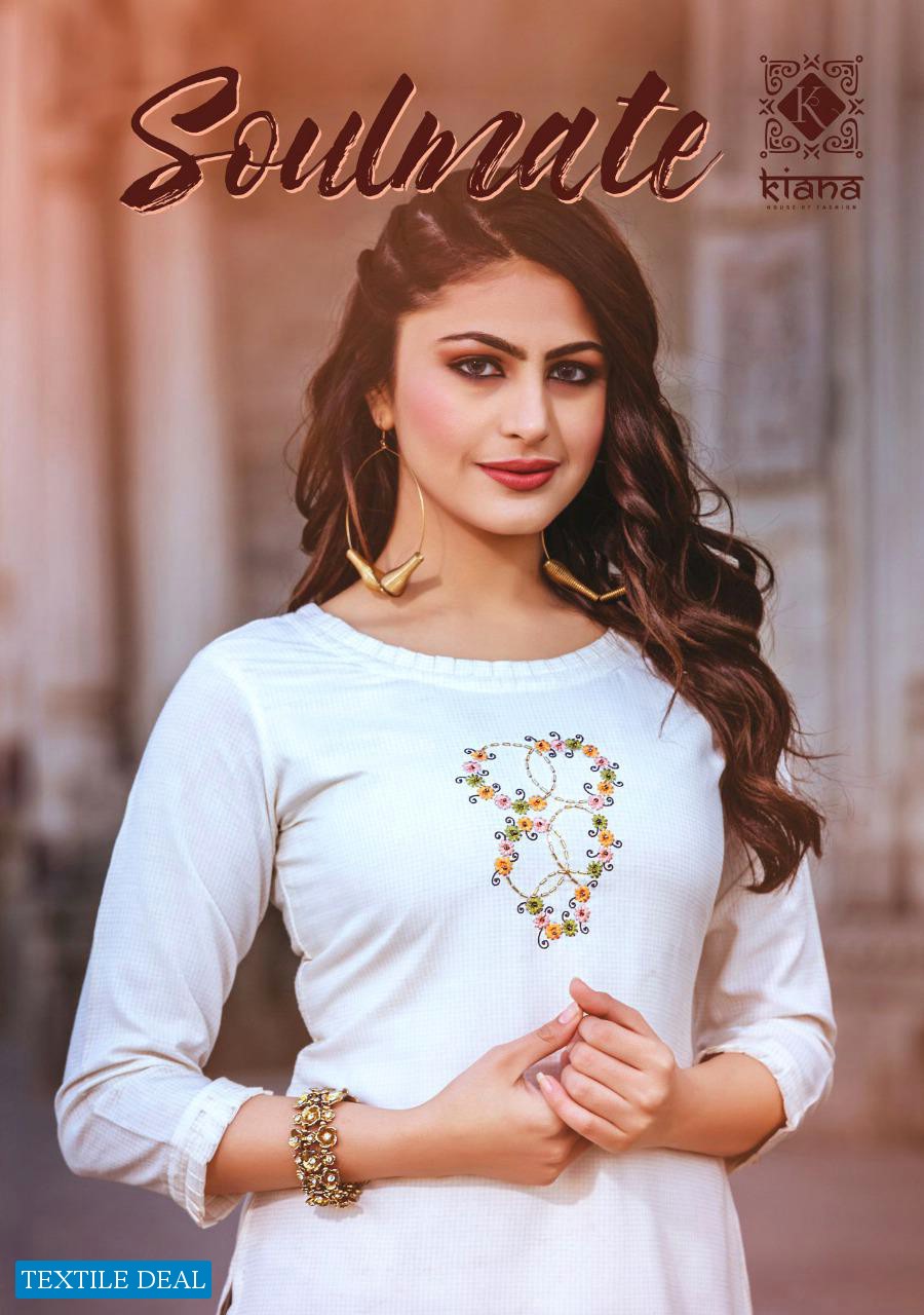 KIANA PRESENT SOULMATE RAYON DESIGNER TOP WITH PANT WHOLESALER