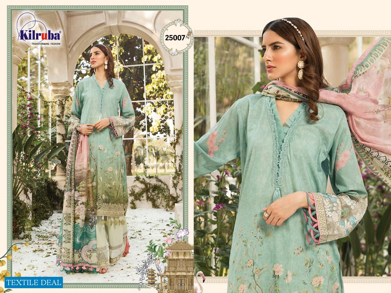 KILRUBA LAUNCH M PRINT LAWN COLLECTION 2020 LAWN PRINT SUIT WHOLESALER