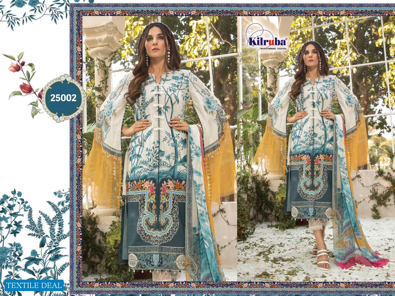KILRUBA LAUNCH M PRINT LAWN COLLECTION 2020 LAWN PRINT SUIT WHOLESALER