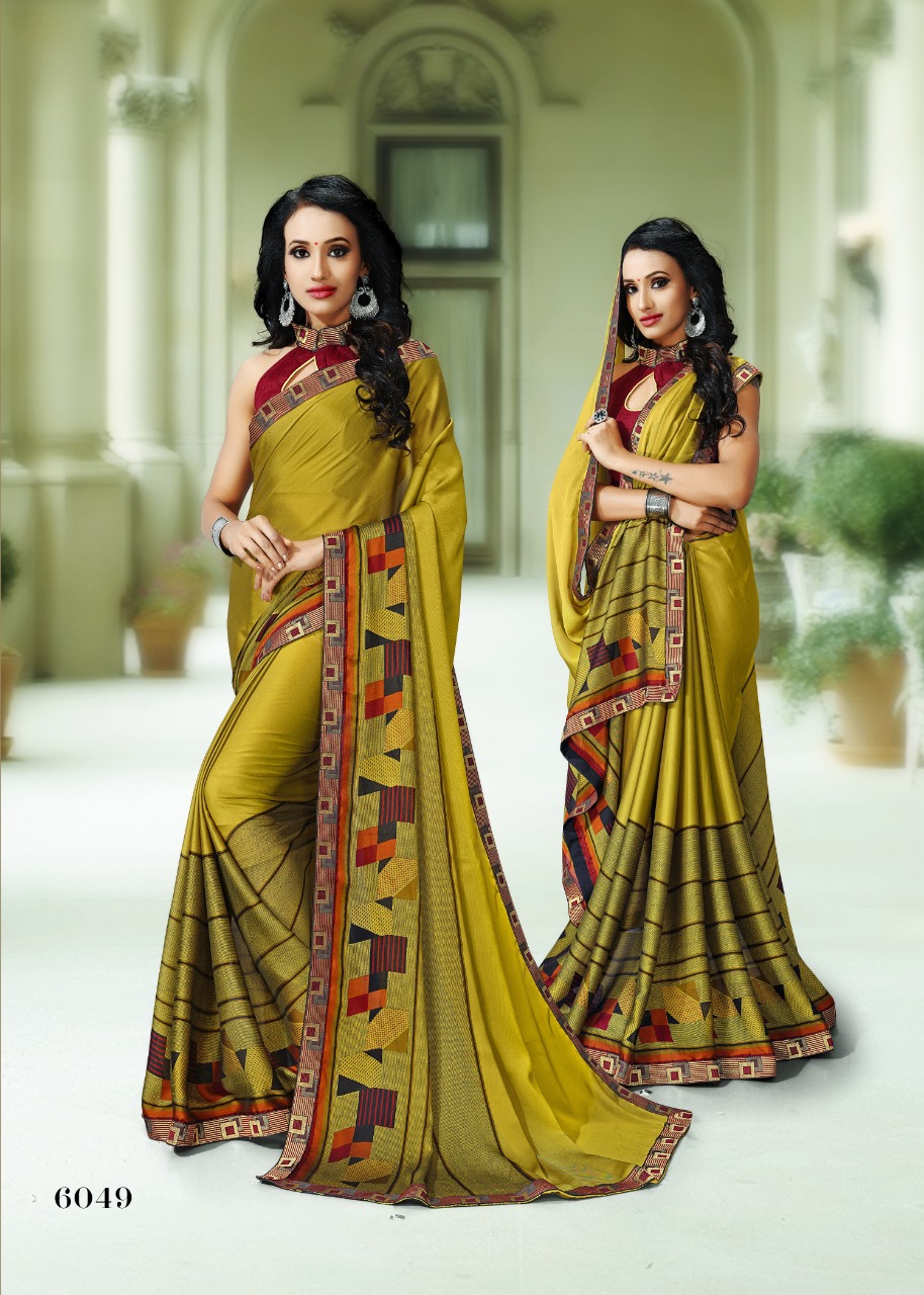 KODAS SITKA PRESENTS TWIST OF FASHION VOL 2 BLACK RANGOLI PRINT WITH BORDER SAREE