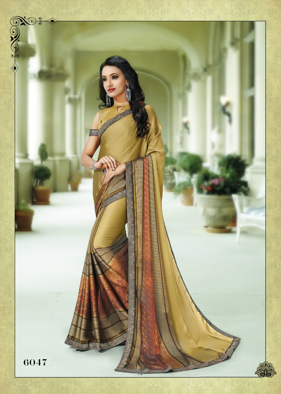 KODAS SITKA PRESENTS TWIST OF FASHION VOL 2 BLACK RANGOLI PRINT WITH BORDER SAREE