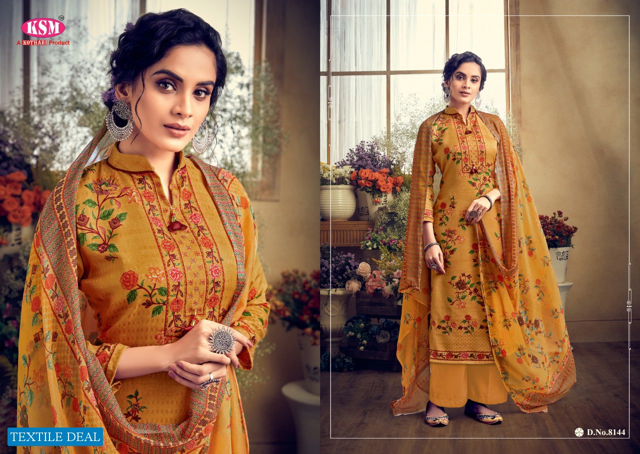 KSM LAUNCH KIARA PASHMINA WINTER STYLISH DRESS MATERIALS