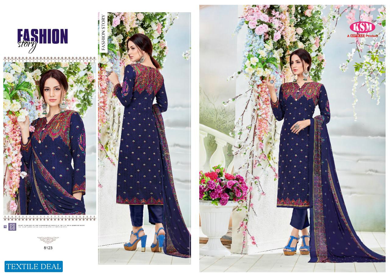 KSM Maria Wholesale Pashmina Winter Straight Salwar Kameez