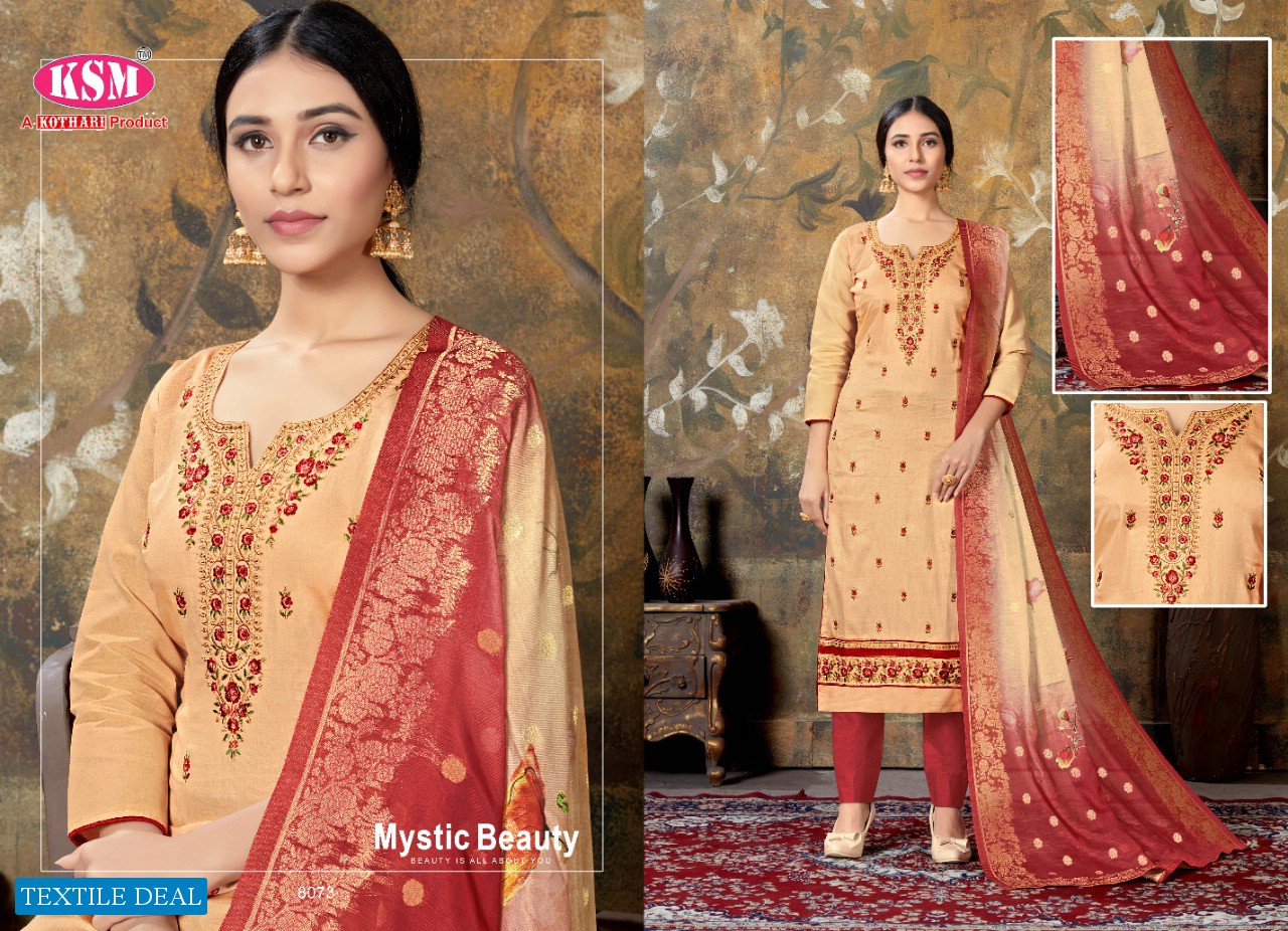 KSM Navya Wedding Cotton Designer Salwar Kameez