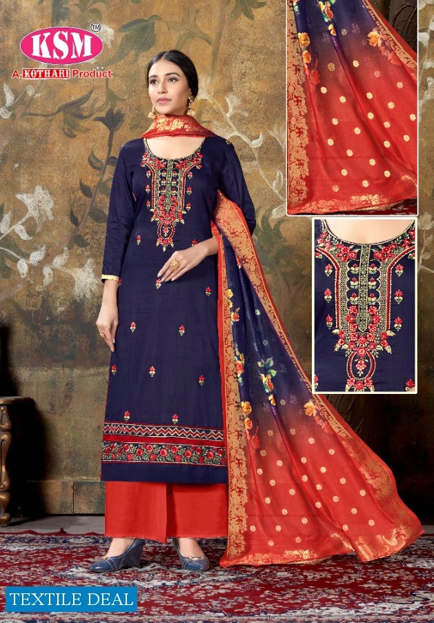 KSM Navya Wedding Cotton Designer Salwar Kameez