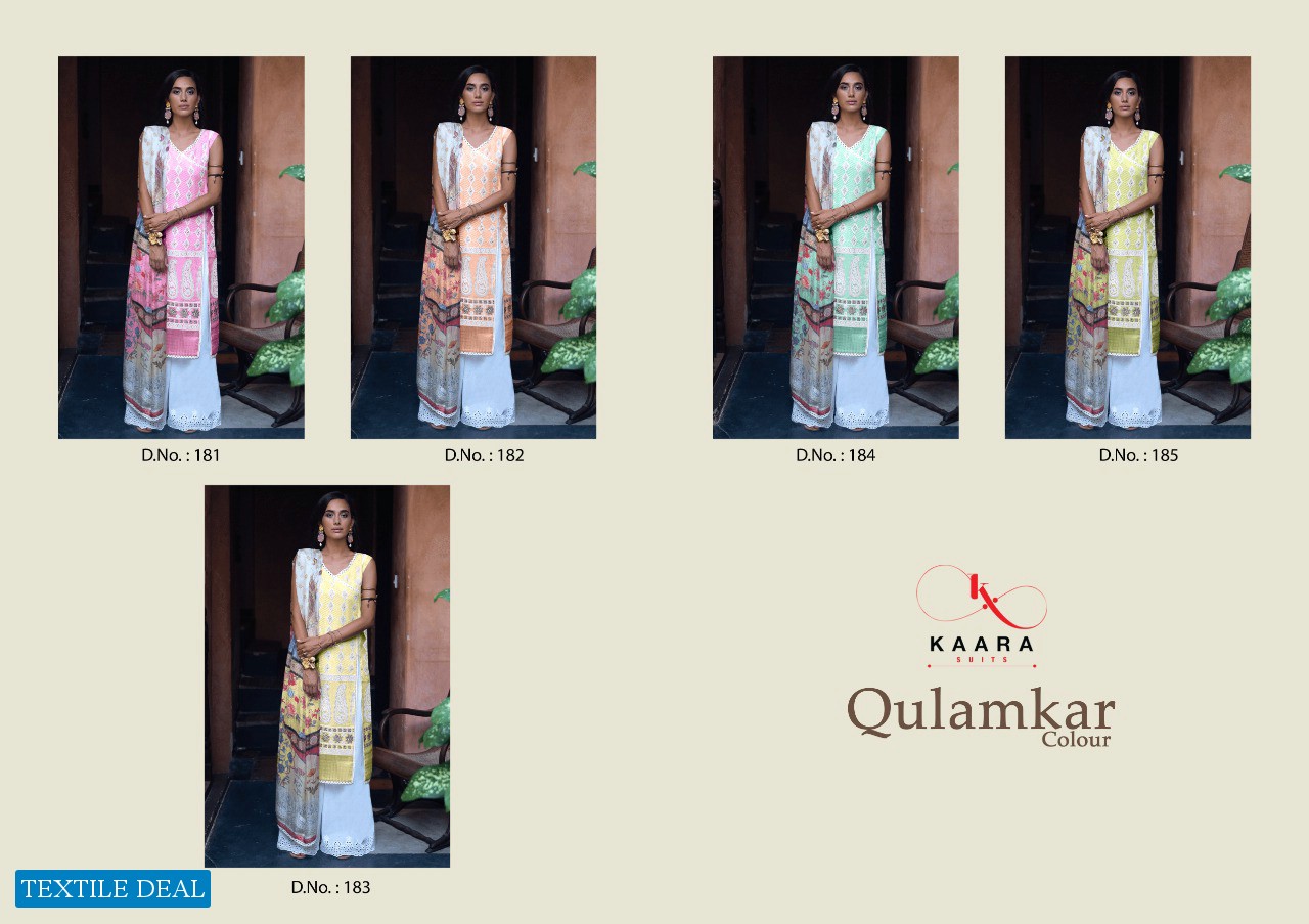 Kaara Qalamkar Colour Wholesale Shopping Pakistani Concept Dress Material