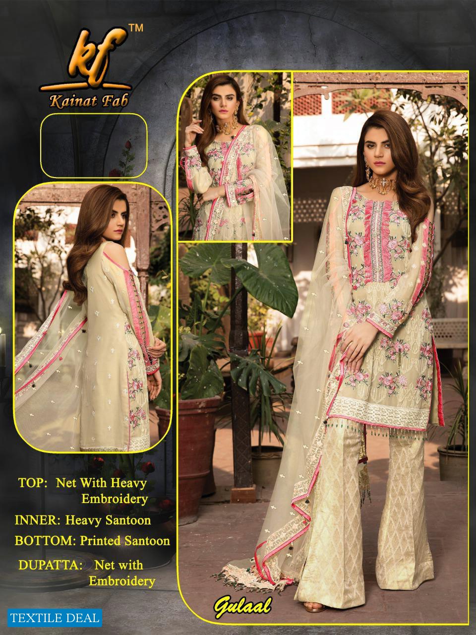 Kainat Fab Gulaal Wholesale heavy Pakistani Concept Dress