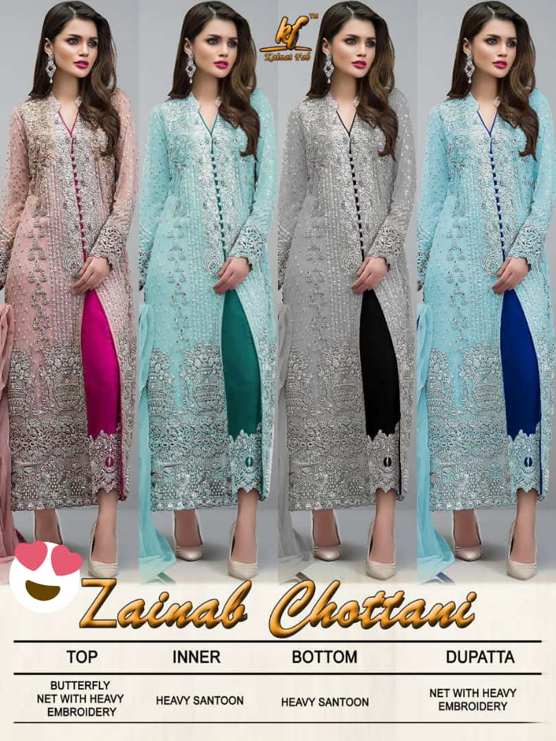Kainat Zainab Chotani Wholesale Pakistani Salwar Kameez