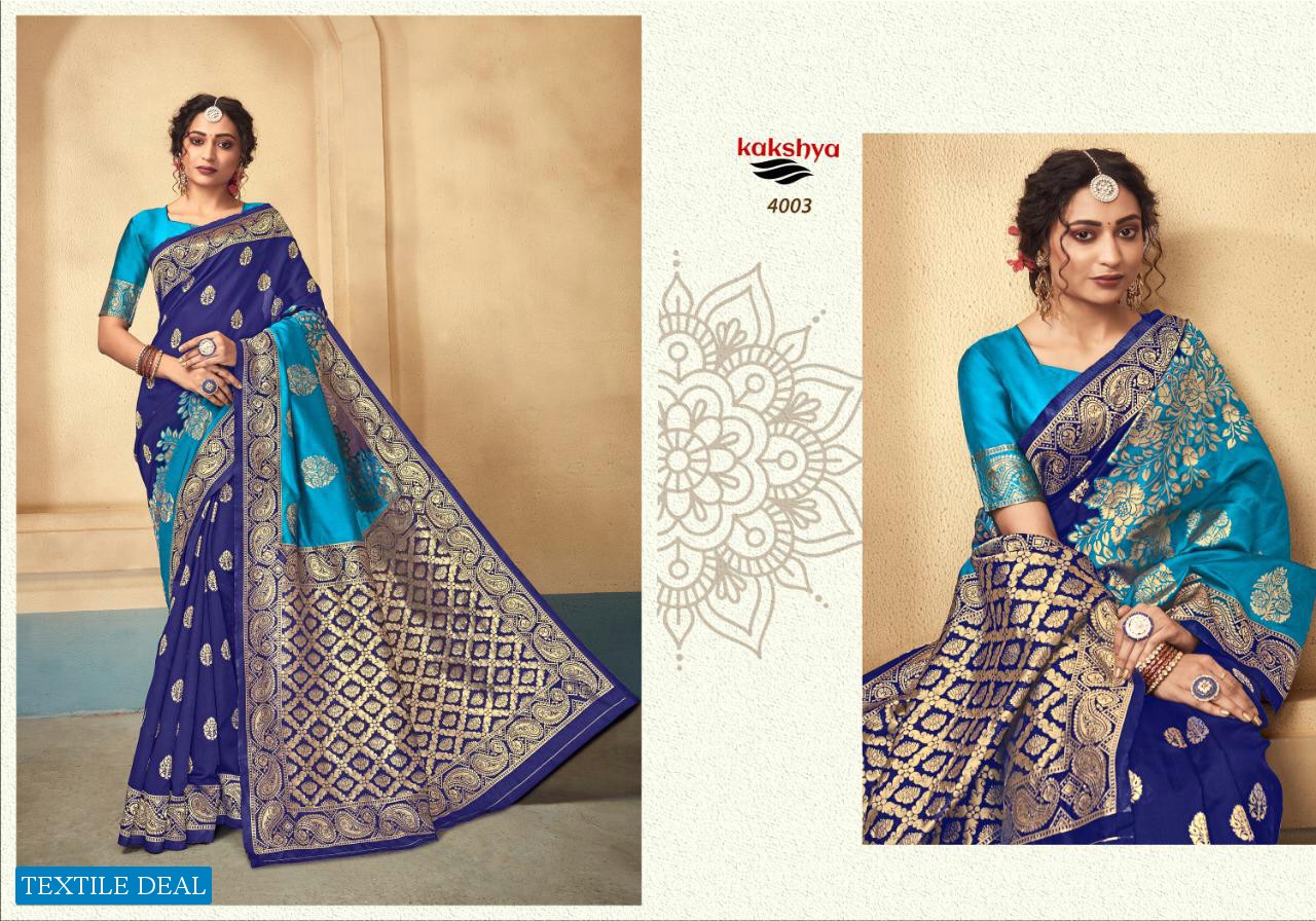 Kakshya Aahana Wholesale Lichi Silk Ethnic Sarees