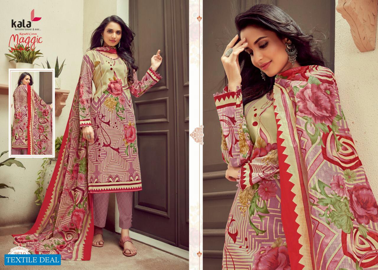 Kala Maggic Karachi Cotton Vol-12 Wholesale Cotton Dress Material