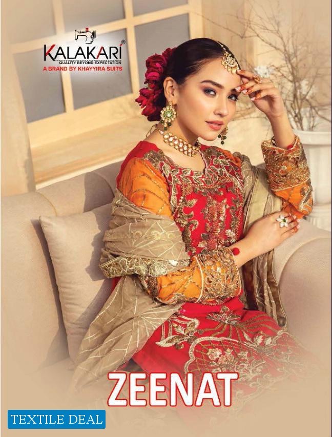 Kalakari Zeenat Wholesale Embroidered Pakistani Concept Dress