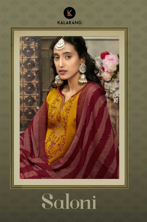 Kalarang Saloni Wholesale Indian Ladies Dress Material