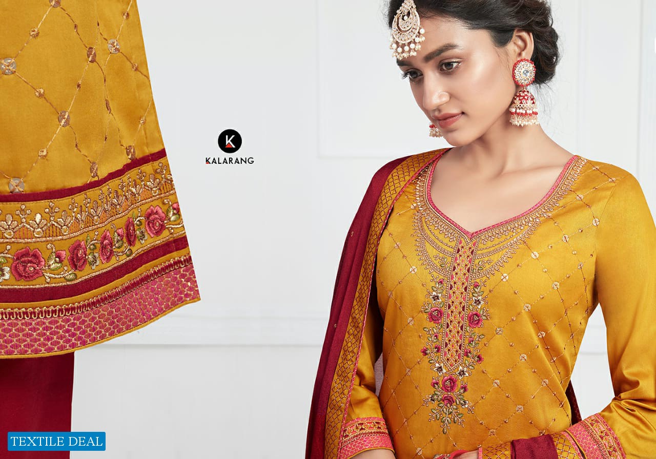 Kalarang Tatvam Wholesale Jam Silk Dress Material