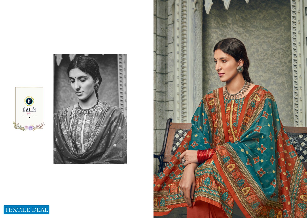 Kalki Akansha Wholesale Pure Royal Silk Casual Salwar Kameez