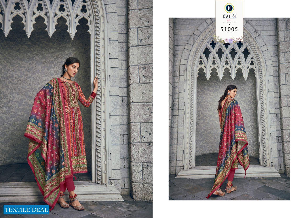 Kalki Akansha Wholesale Pure Royal Silk Casual Salwar Kameez