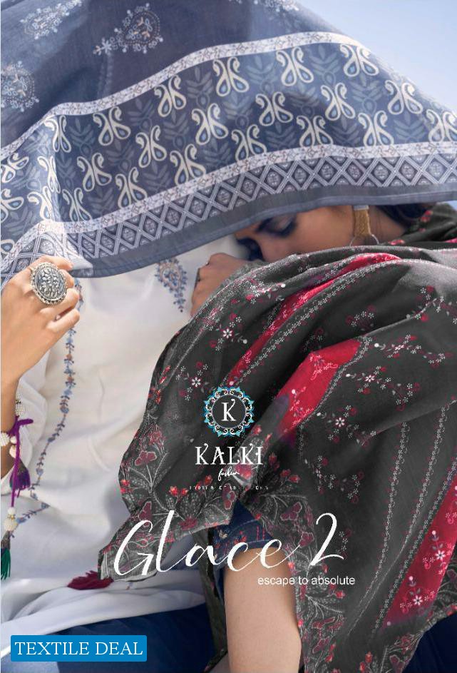 Kalki Glace Vol-2 Wholesale Embroidery Ready Made Dress