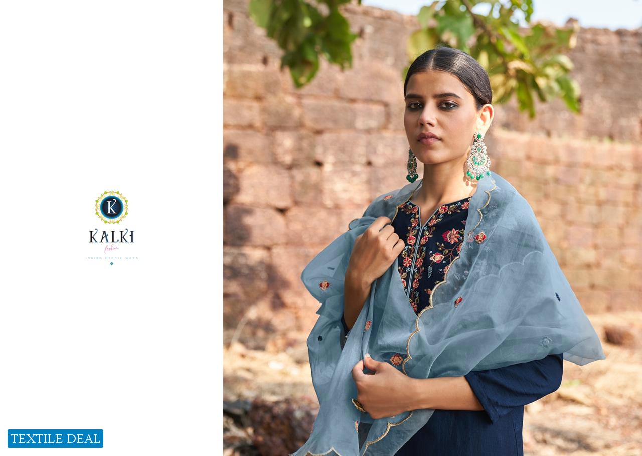 Kalki Inayat Pure Viscose Silk Wholesale Full Stitched Salwar Kameez