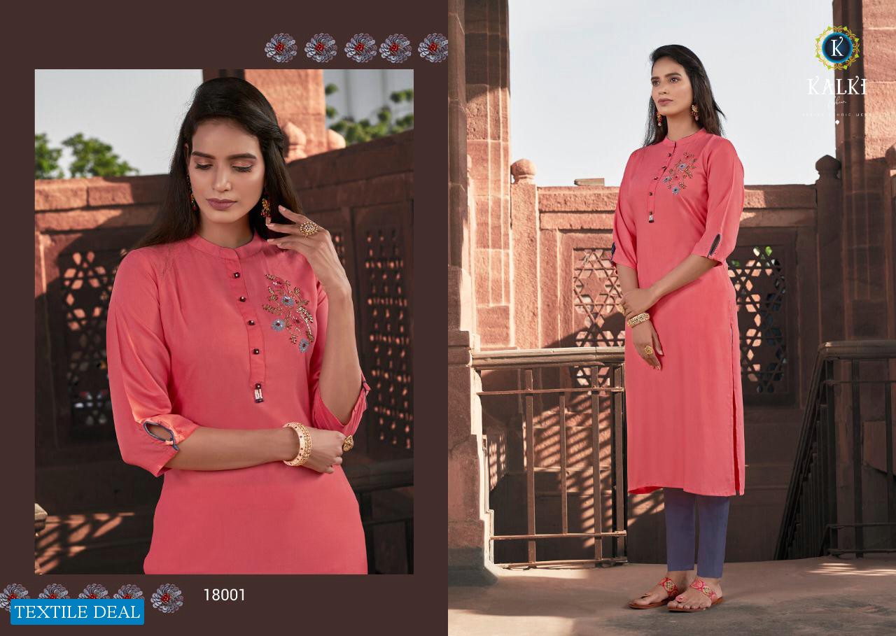 Kalki Pehchan Wholesale Full Stitch Kurtis