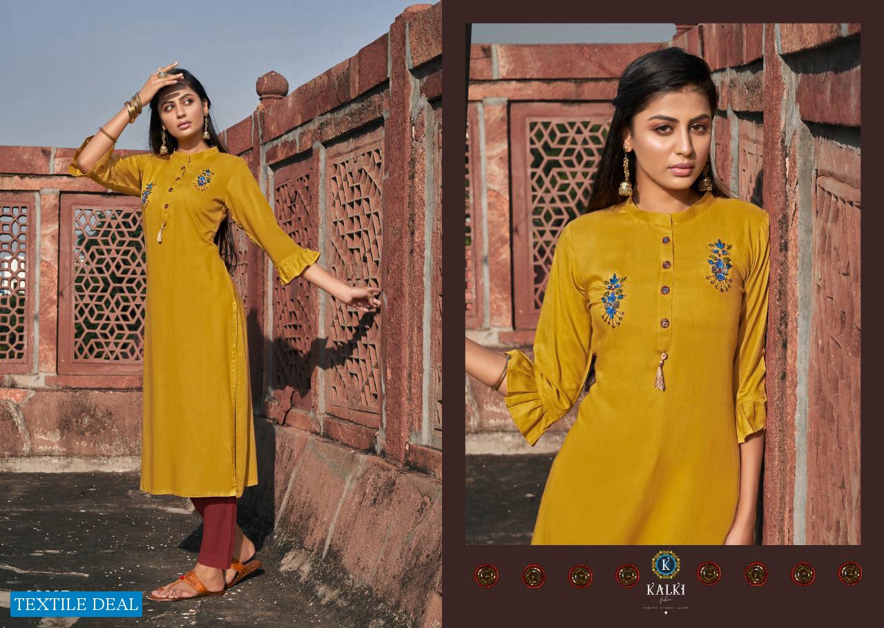 Kalki Pehchan Wholesale Full Stitch Kurtis