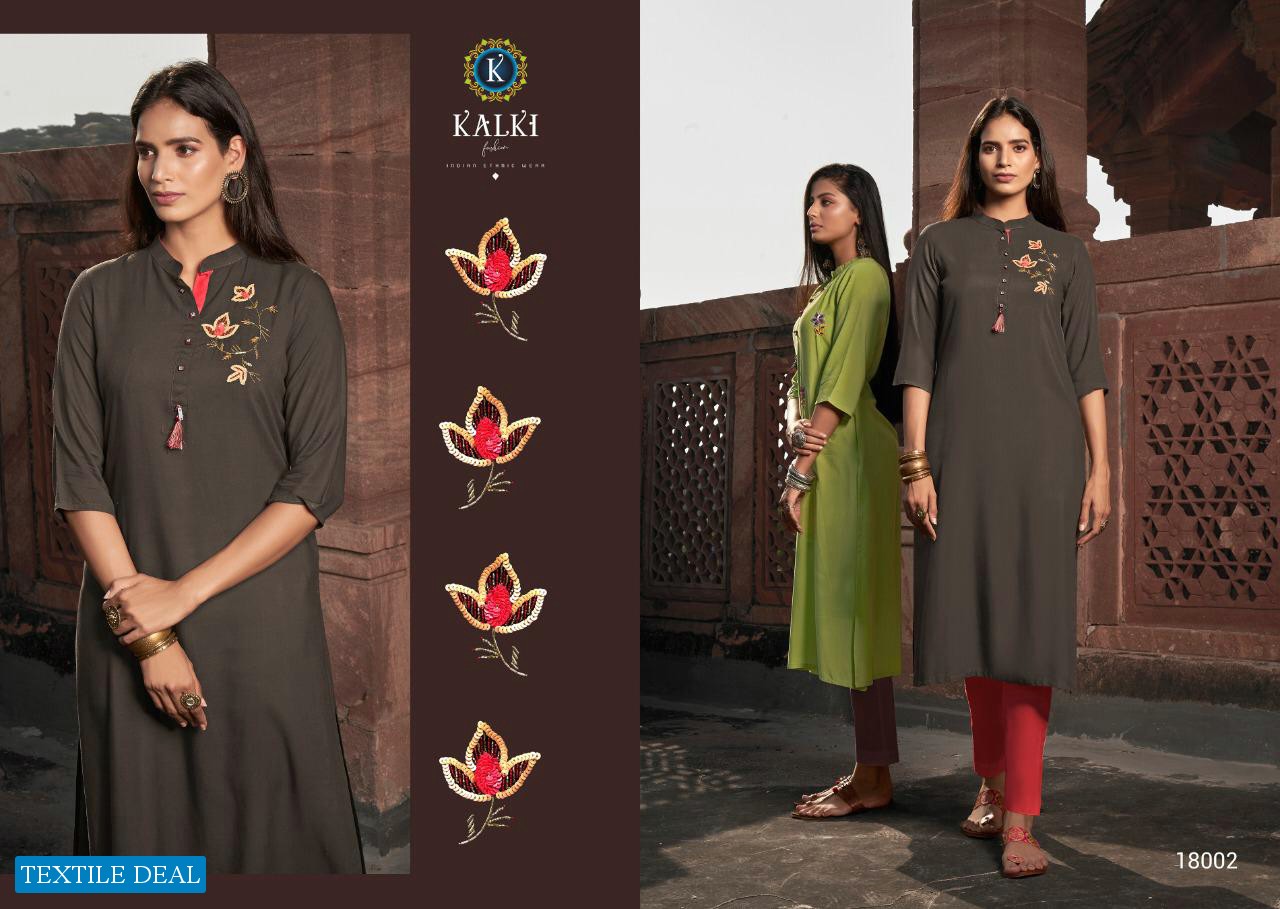 Kalki Pehchan Wholesale Full Stitch Kurtis