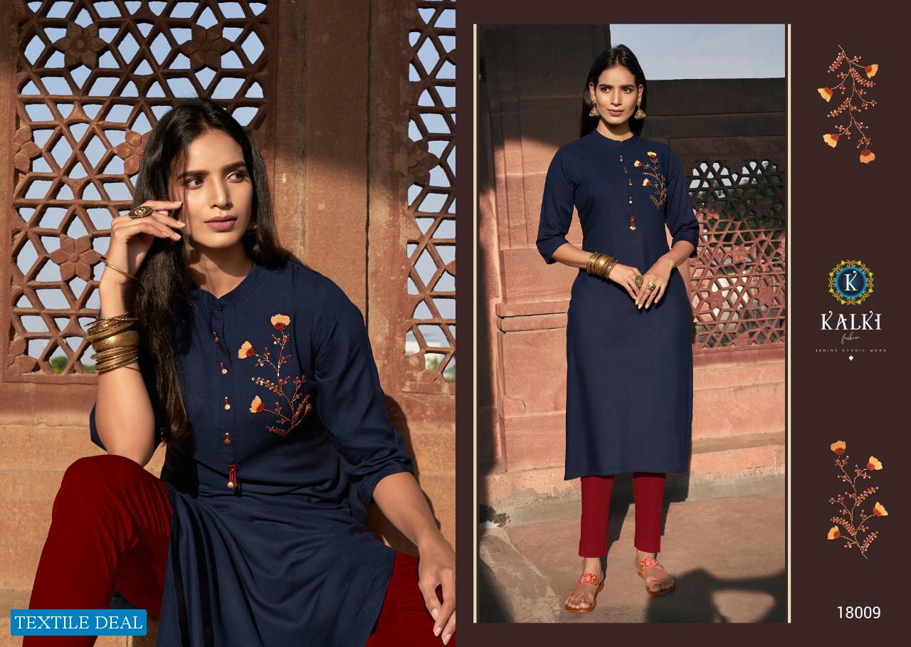 Kalki Pehchan Wholesale Full Stitch Kurtis