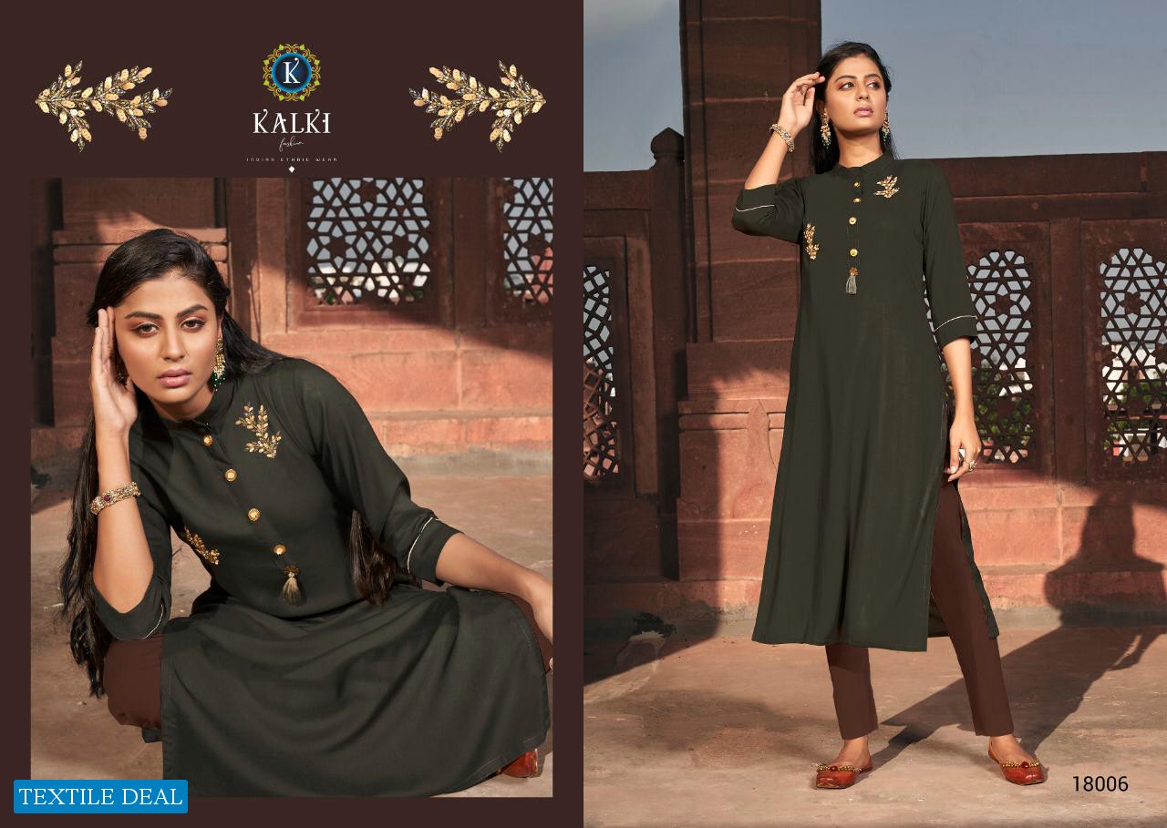 Kalki Pehchan Wholesale Full Stitch Kurtis