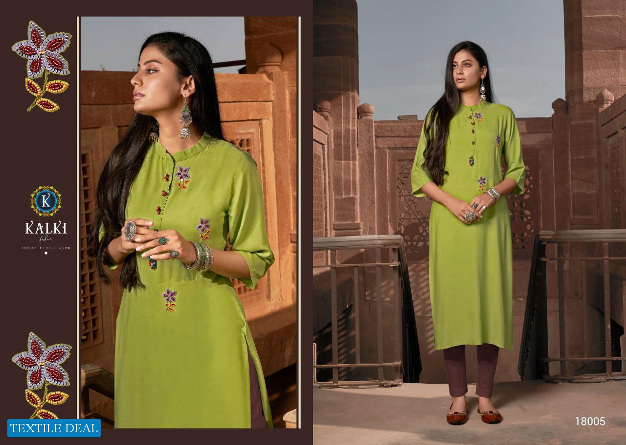 Kalki Pehchan Wholesale Full Stitch Kurtis