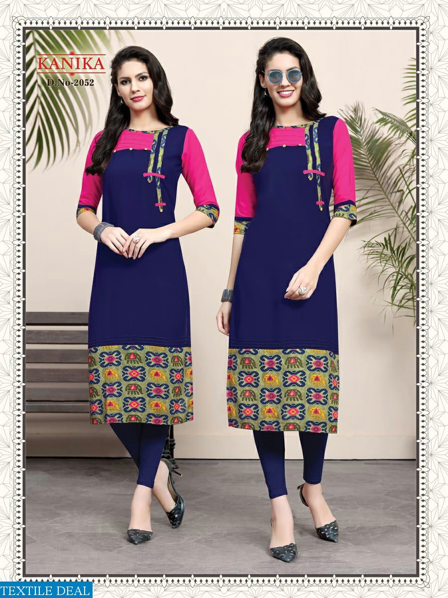 Kanika Rich Look vol-7 Wholesaler Long Kurtis