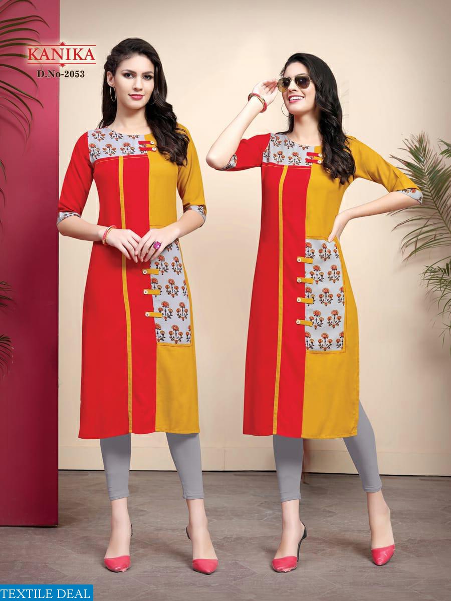 Kanika Rich Look vol-7 Wholesaler Long Kurtis
