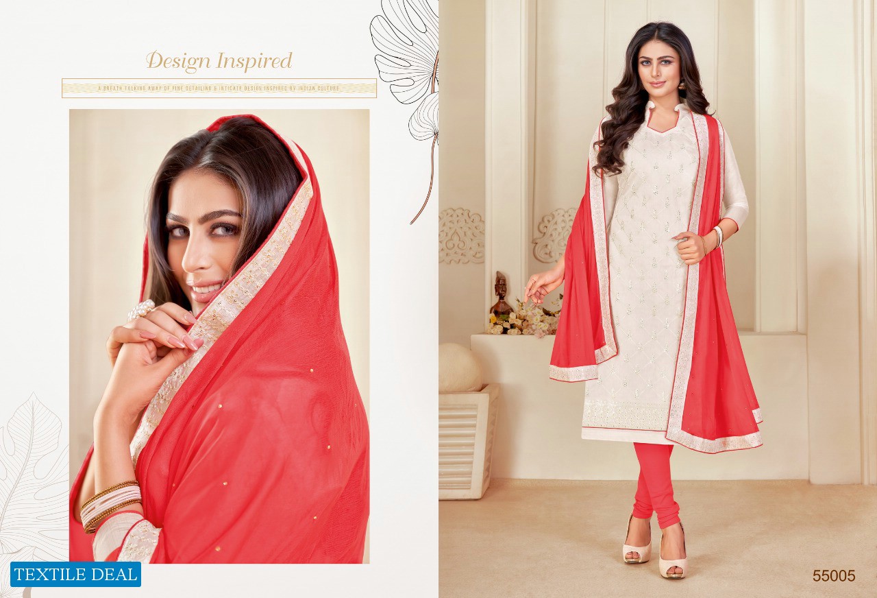 Kapil Tex Goldcoin Wholesale Modal Silk Dress Material