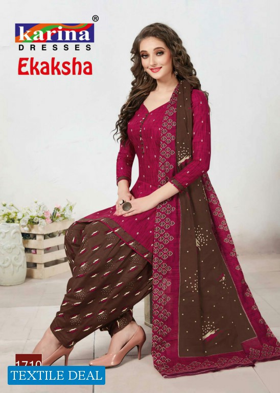 Karina Ekaksha Vol-17 Wholesale Formal Dress Material