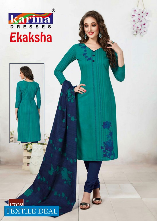 Karina Ekaksha Vol-17 Wholesale Formal Dress Material