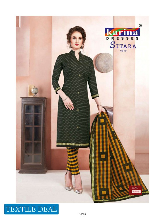 Karina Sitara Vol-10 Wholesale Formal Dress Material