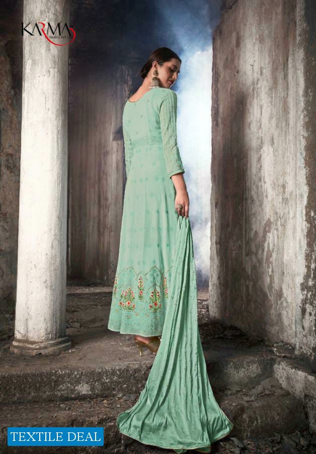 Karma 20070 Series Wholesale Shopping Designer Ethnic Sarees