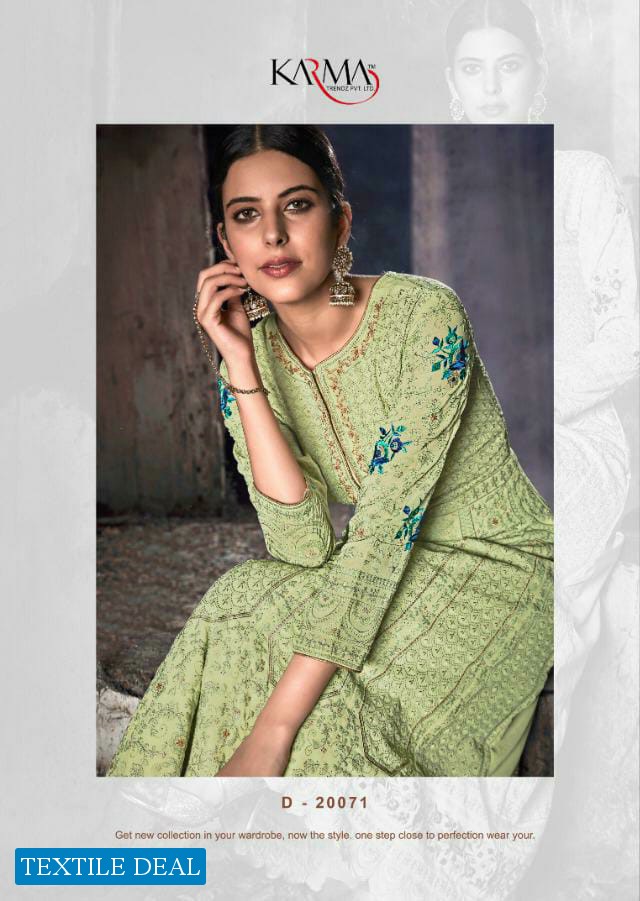 Karma 20070 Series Wholesale Shopping Designer Ethnic Sarees