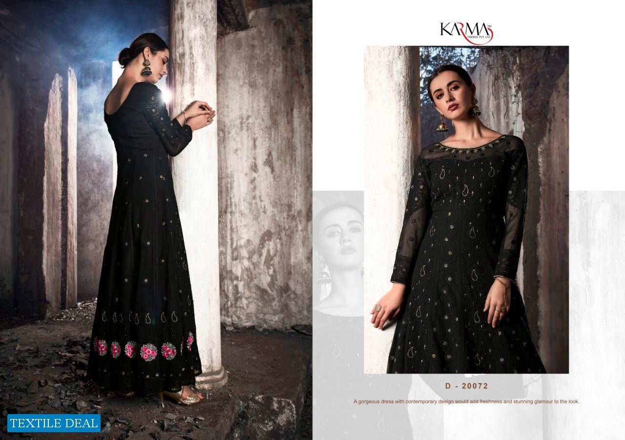 Karma 20070 Series Wholesale Shopping Designer Ethnic Sarees