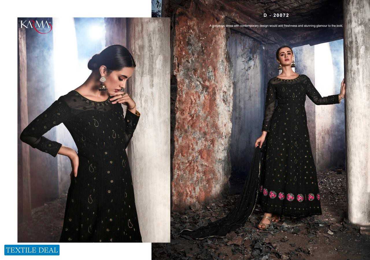 Karma 20070 Series Wholesale Shopping Designer Ethnic Sarees