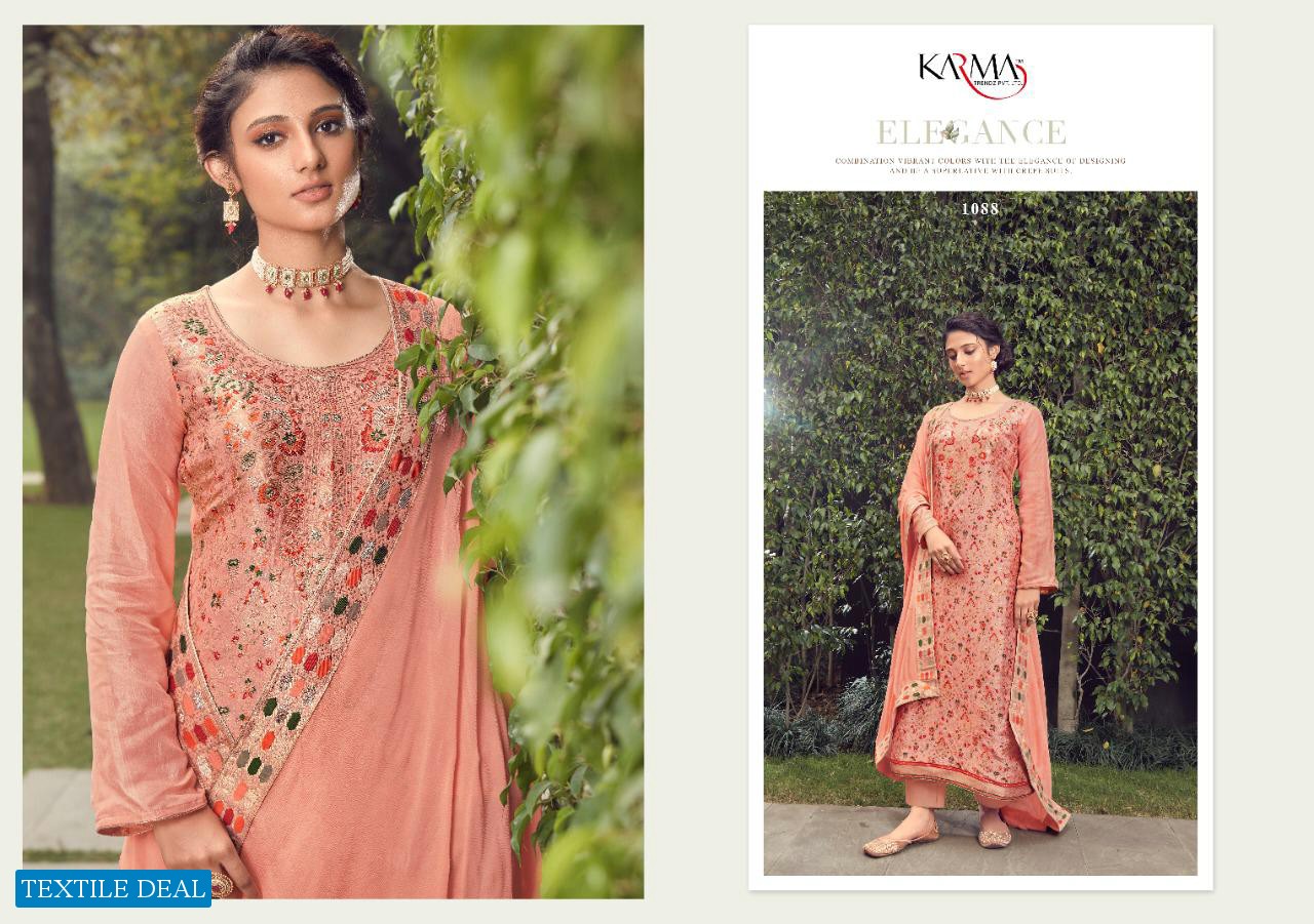 Karma Jashn Wholesale Pure Fabrics Salwar Kameez