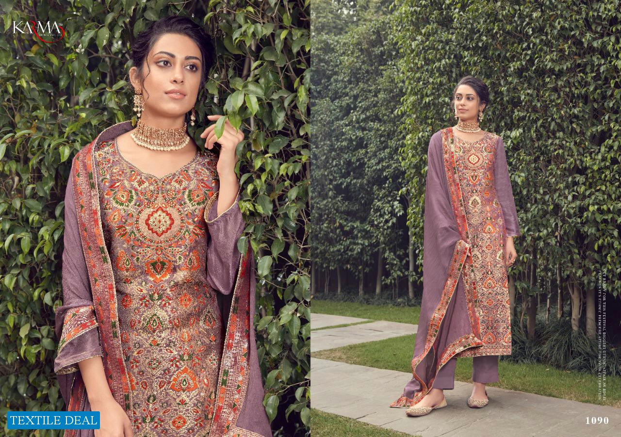 Karma Jashn Wholesale Pure Fabrics Salwar Kameez
