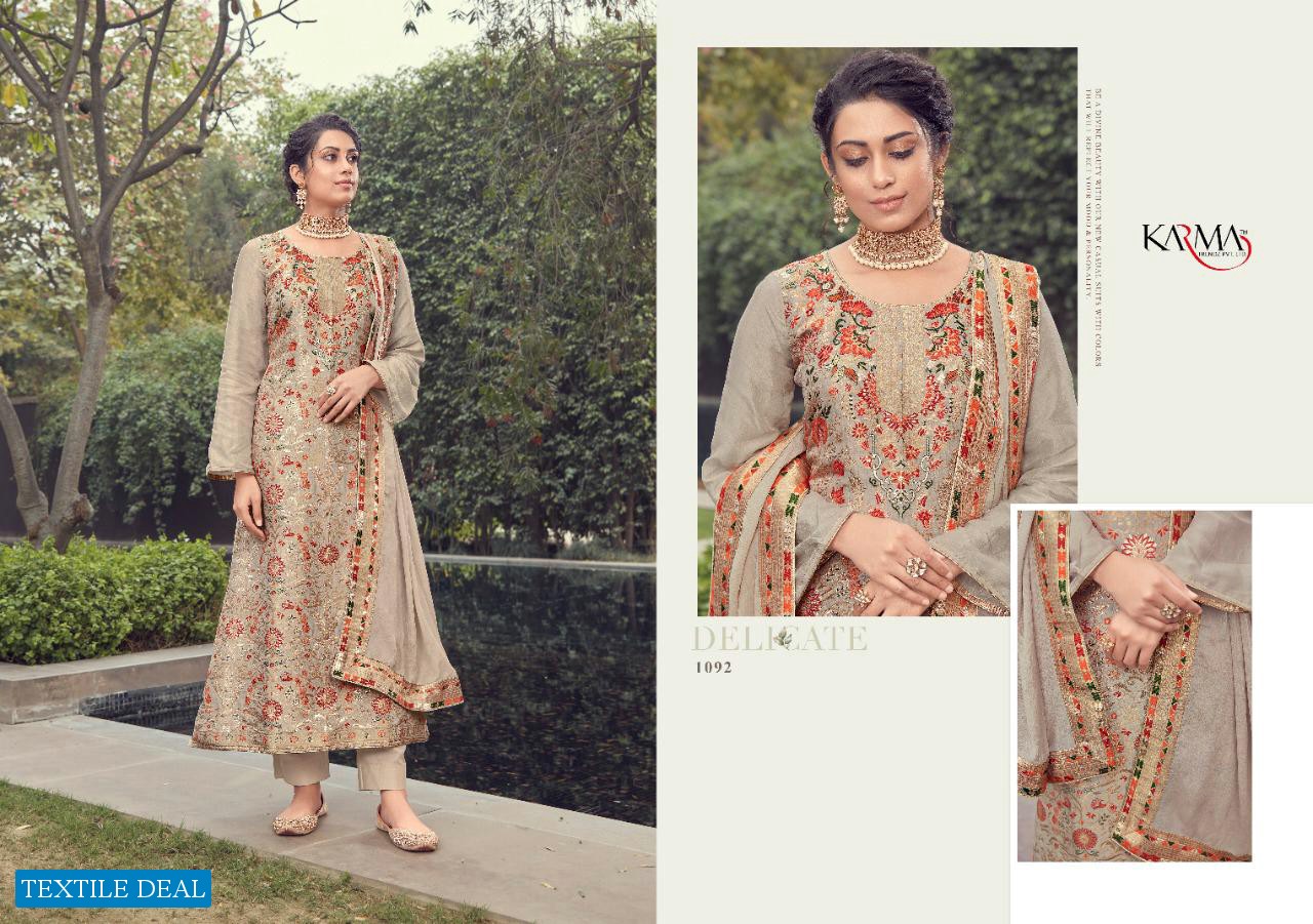 Karma Jashn Wholesale Pure Fabrics Salwar Kameez
