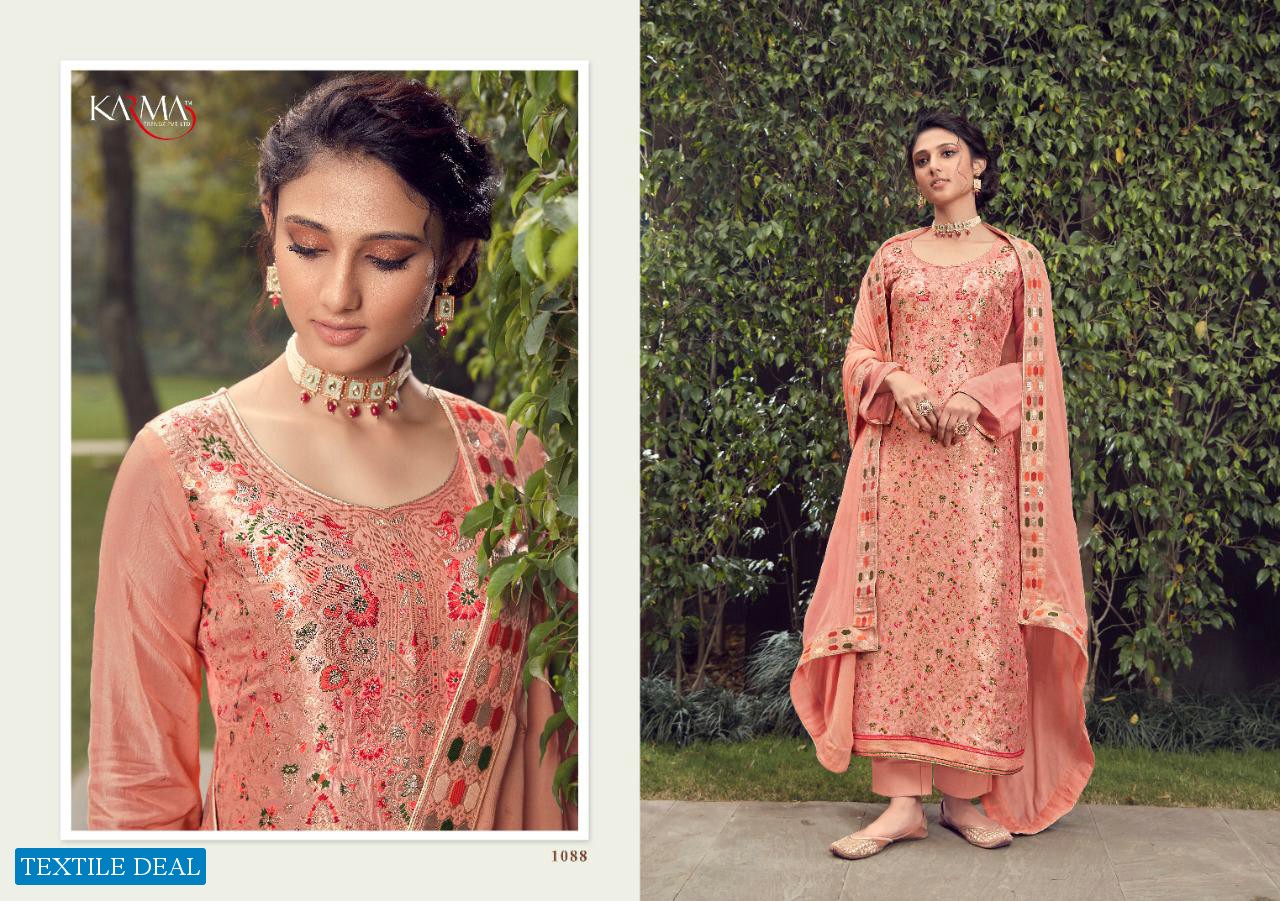 Karma Jashn Wholesale Pure Fabrics Salwar Kameez
