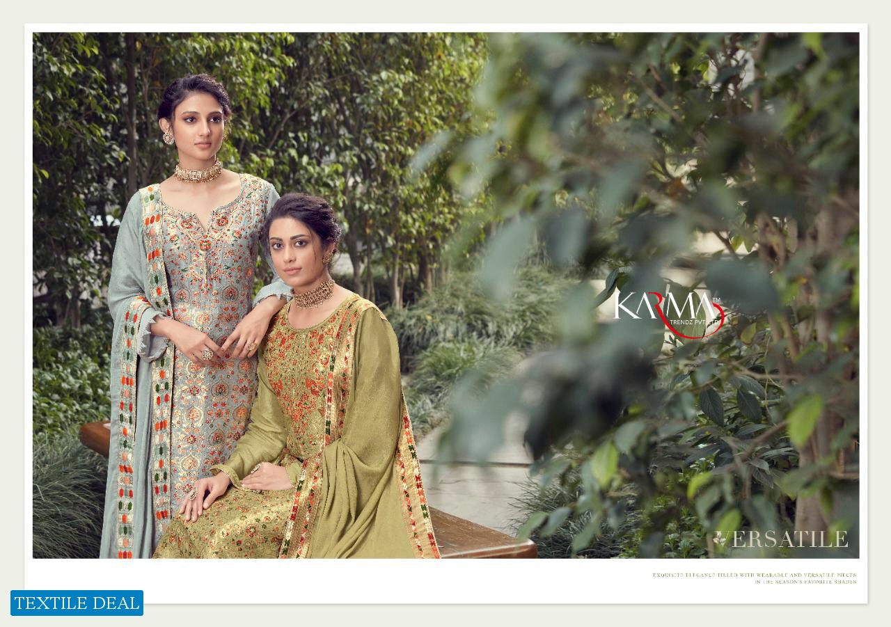 Karma Jashn Wholesale Pure Fabrics Salwar Kameez