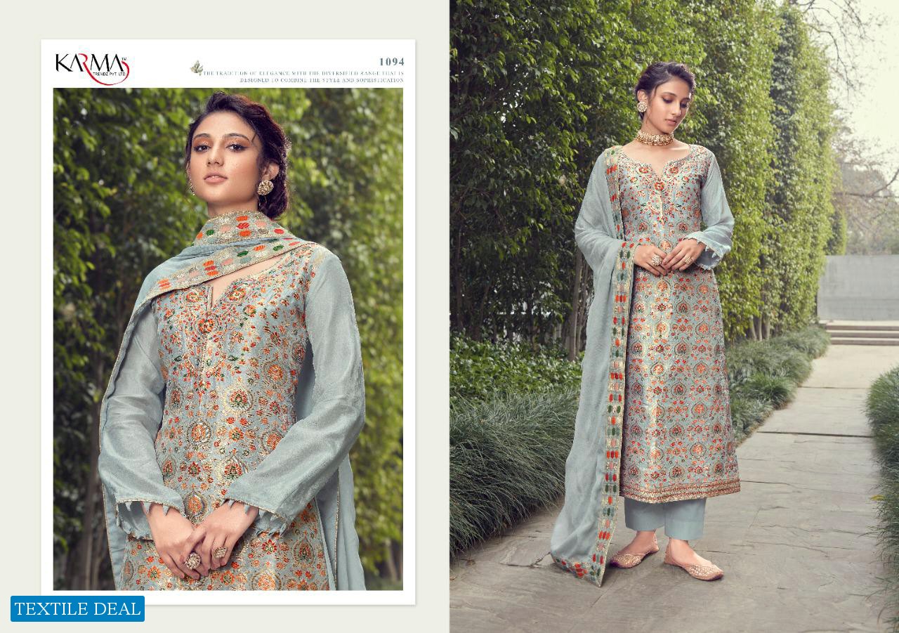 Karma Jashn Wholesale Pure Fabrics Salwar Kameez