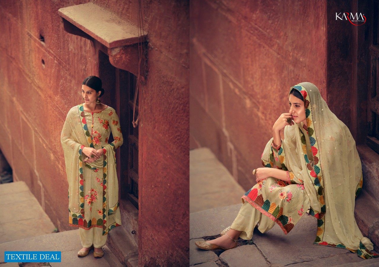 Karma Lamhaa 972 Series Wholesale Pure Cotton Salwar Kameez